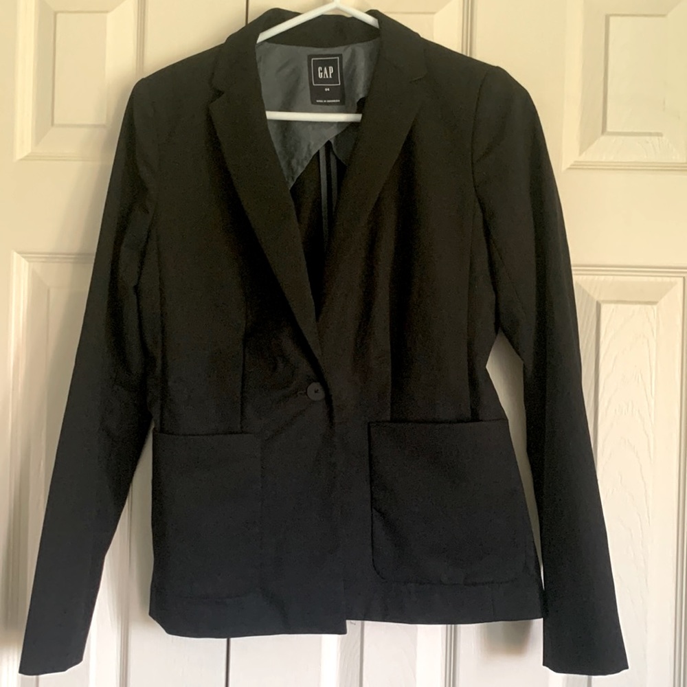 Gap Women's Classic Black Blazer Size 4